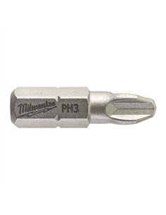 Biti PH - Milwaukee - PH 3 x 25 mm - 25 buc - cod 4932399588