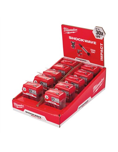 Biti PZ pentru surubelnite SHOCKWAVE IMPACT DUTY - Milwaukee - CD Tic Tac PZ2 x 50 mm (10 buc) - 10 buc - cod 4932430866