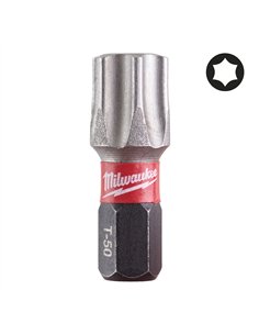 Biti TX pentru surubelnite SHOCKWAVE IMPACT DUTY - Milwaukee - CD Tic Tac TX50 x 25 mm (15 buc) - 10 buc - cod 4932430892