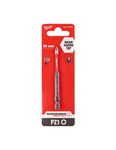 Biti PZ pentru surubelnite SHOCKWAVE IMPACT DUTY - Milwaukee - Shockwave PZ1 x 90 mm - 1 buc - cod 4932430862 2