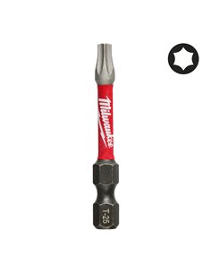 Biti TX pentru surubelnite SHOCKWAVE IMPACT DUTY - Milwaukee - Shockwave TX25 x 50 mm - 1 buc - cod 4932430881