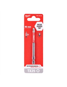 Biti TX pentru surubelnite SHOCKWAVE IMPACT DUTY - Milwaukee - Shockwave TX25 x 90 mm - 1 buc - cod 4932430883 2