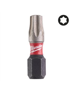 Biti TX pentru surubelnite SHOCKWAVE IMPACT DUTY - Milwaukee - Shockwave TX27 x 25 mm - 2 buc - cod 4932430884