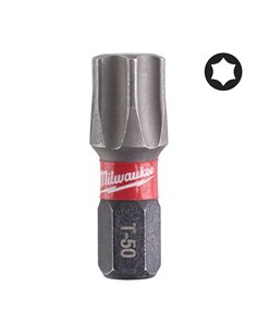 Biti TX pentru surubelnite SHOCKWAVE IMPACT DUTY - Milwaukee - Shockwave TX50 x 25 mm - 2 buc - cod 4932430891