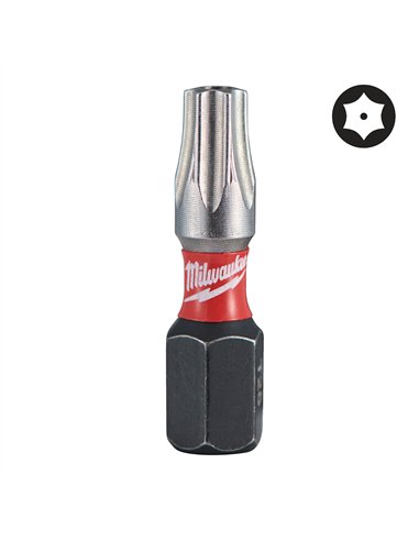 Biti TX BO pentru surubelnite SHOCKWAVE Impact Duty - Milwaukee - Shockwave TX BO25 x 25 mm - 2 buc - cod 4932471583