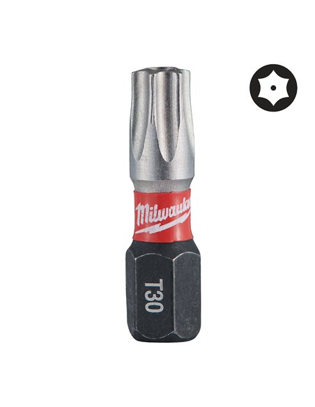 Biti TX BO pentru surubelnite SHOCKWAVE Impact Duty - Milwaukee - Shockwave TX BO30 x 25 mm - 2 buc - cod 4932471584