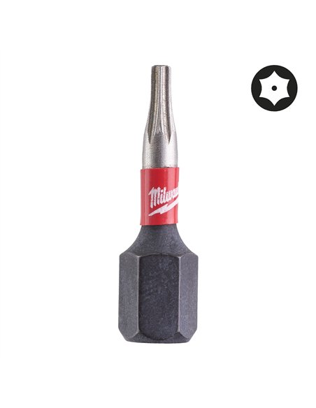 Biti TX BO pentru surubelnite SHOCKWAVE Impact Duty - Milwaukee - Shockwave TX BO7 x 25 mm - 2 buc - cod 4932471577