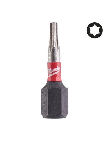 Biti TX pentru surubelnite SHOCKWAVE IMPACT DUTY - Milwaukee - Shockwave TX8 x 25 mm - 2 buc - cod 4932471568