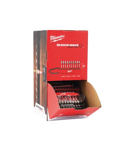 Seturi SHOCKWAVE IMPACT DUTY - Milwaukee - ShW CD Carabiner Set 2 - 10 buc - cod 4932492939