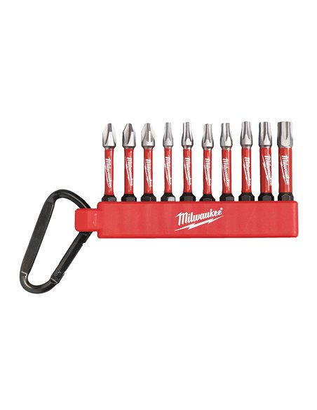 Seturi SHOCKWAVE IMPACT DUTY - Milwaukee - ShW CD Carabiner Set ( 10 buc) - cod 4932480941