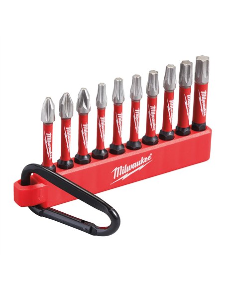 Seturi SHOCKWAVE IMPACT DUTY - Milwaukee - ShW CD Carabiner Set ( 10 buc) - cod 4932480941