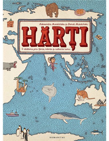 Hărţi - Aleksandra Mizielnska | Editura Humanitas