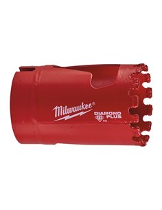 Carote DIAMOND PLUS pentru gaurire umeda / uscata - Milwaukee - 32 mm 5/ 8 inch x 18 - cod 49565620