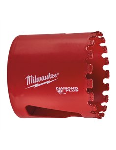 Carote DIAMOND PLUS pentru gaurire umeda / uscata - Milwaukee - 44 mm 5/ 8 inch x 18 - cod 49565640