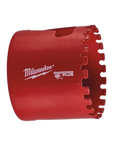 Carote DIAMOND PLUS pentru gaurire umeda / uscata - Milwaukee - 51 mm 5/ 8 inch x 18 - cod 49565645