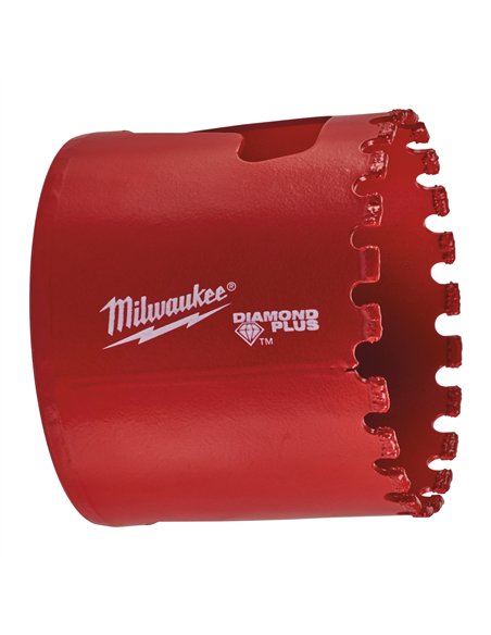 Carote DIAMOND PLUS pentru gaurire umeda / uscata - Milwaukee - 51 mm 5/ 8 inch x 18 - cod 49565645