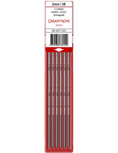 Mine creion 2 mm -3B - etui 12 buc  - Consumabile - CarandAche