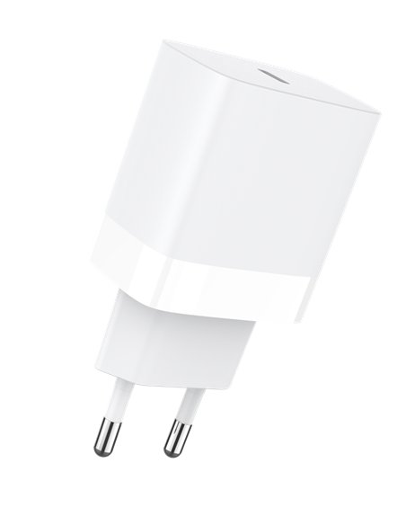 Incarcator Retea Cellara 20W Usb C PD - Alb
