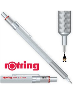 Creion Mecanic 0.5 Rotring 600 Silver