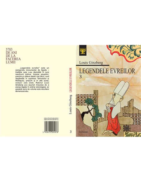 Legendele evreilor. Vol. 3 - Louis Ginzberg | Editura Hasefer