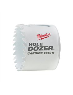 Carote HOLE DOZER cu dinti din carbura - Milwaukee - TCT Hole Dozer Holesaw 60 mm - 1 buc - cod 49560726