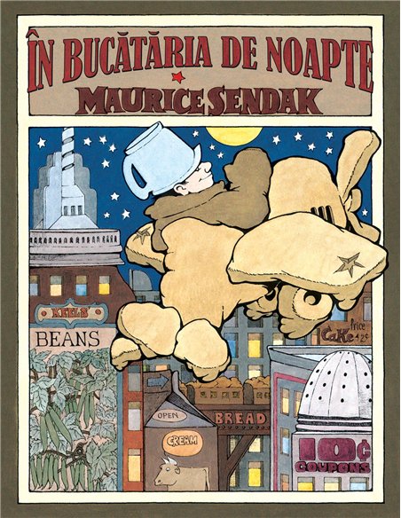In bucataria de noapte - Maurice Sendak | Vlad si cartea cu Genius