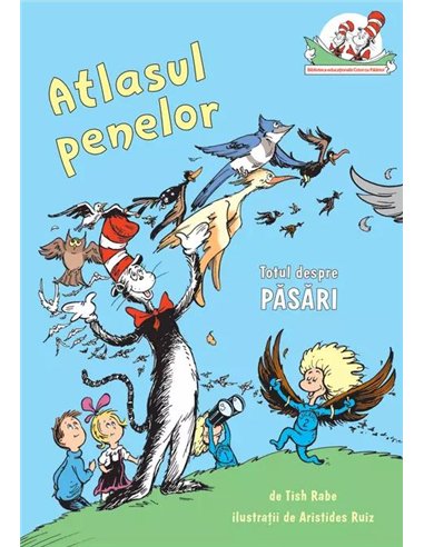 Atlasul penelor: Totul despre pasari - Rabe Tish | Vlad si cartea cu Genius