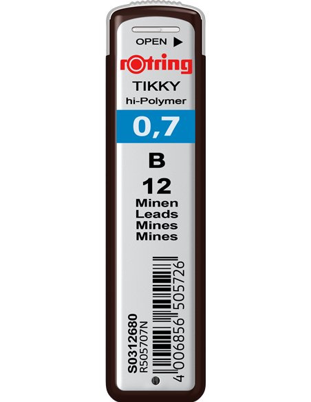 Mine grafit 0.7 B | Rotring Consumabile cod S0312680