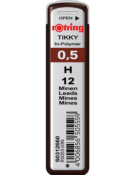 Rotring,  Consumabile Mine grafit 0.5 H