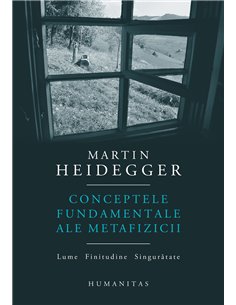 Conceptele fundamentale ale metafizicii.Lume,fin - Martin Heidegger | Humanitas