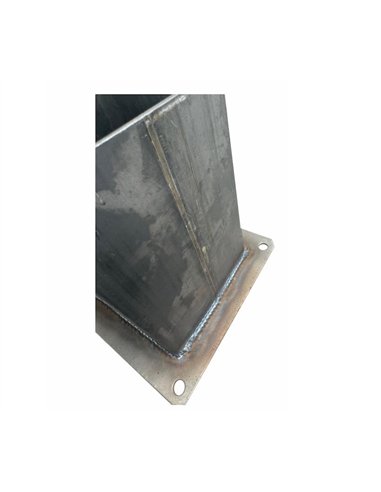 Suport metalic pentru stalpi din lemn dim 120x120mm talpa 200x200mm inaltime 100 mm