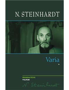 Varia (vol 1) - Nicolae Steinhardt