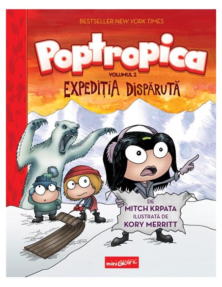 Poptropica 2. Expeditia disparuta - Krpata Mitch | Editura Grafic