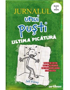 Jurnalul unui pusti 3. Ultima picătură - Jeff Kinney | Editura Arthur