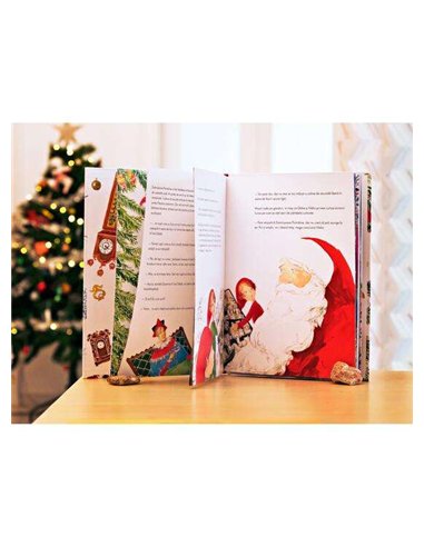 Craciunul domnisoarei poimaine [cartonat] - Adina Rosetti | Vlad si cartea cu Genius