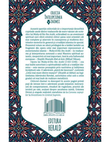 Doctrina si practica spirituala - Ibn Arabi | Editura Herald