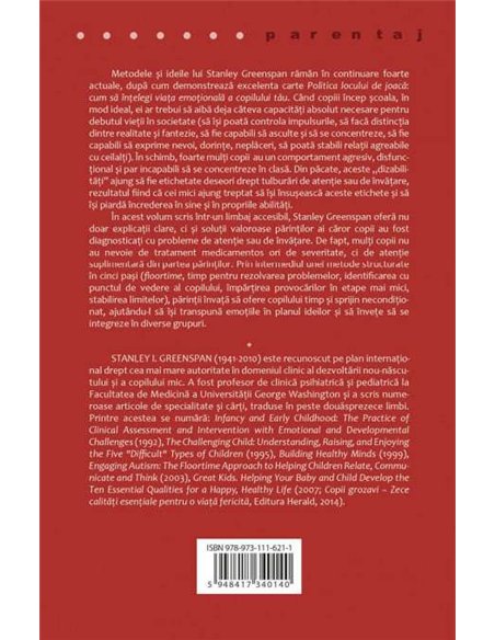 Politica locului de joaca - Stanley I. Greenspan | Editura Herald