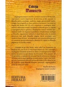 Respingerea tuturor ereziilor - Hippolytus - Hipolit Din Roma | Editura Herald 2