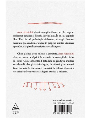 Arta razboiului    - Tzu Sun | Editura Art
