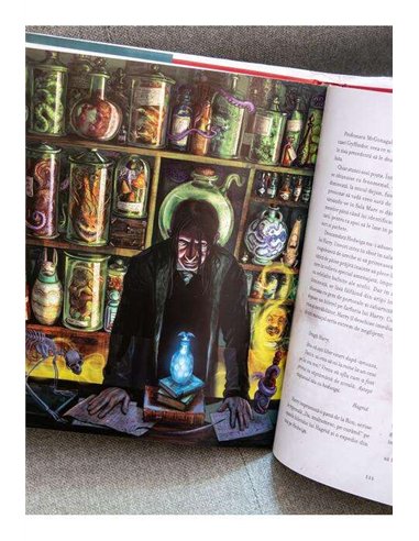 Harry Potter si piatra filozofala - editie ilustrata, text integral - J.K. Rowling | Editura Arthur