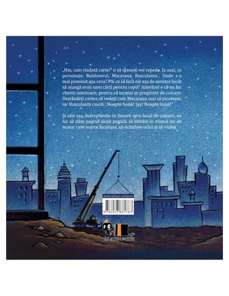 Noapte buna, noapte buna, santier sub clar de luna - Sherri Duskey Rinker | Vlad si Cartea cu Genius [cartonata]