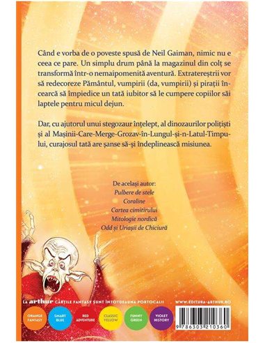 Noroc cu laptele - Neil Gaiman | Arthur