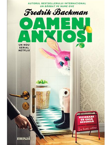 Oameni anxiosi - Fredrik Backman | Editura Art [necartonata]