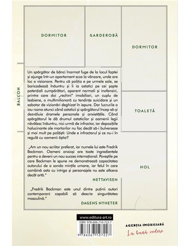 Oameni anxiosi - Fredrik Backman | Editura Art [necartonata]