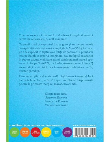 Ramona 1. Sora mea, Ramona   - Cleary Beverly | Arthur
