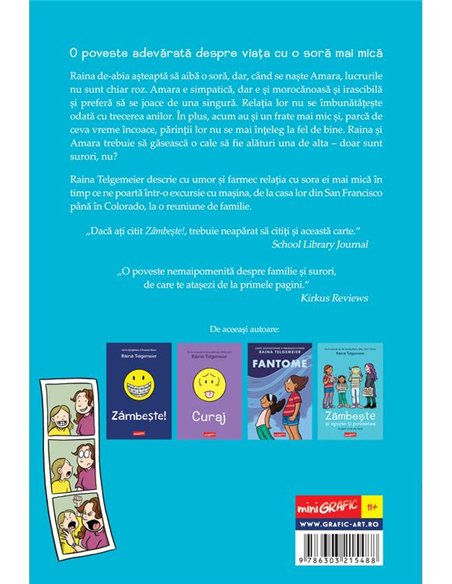 Surori - Raina Telgemeier | Grafic [cartonata]