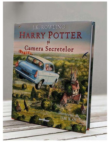 Harry Potter si Camera Secretelor Vol 2 [ilustrata] - J.K. Rowling | Editura Arthur