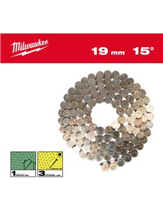 Cuie rola - Milwaukee - 15° RH 3.05 x 19 mm / RS / G-2880 - cod 4932499310