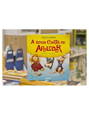 A doua carte cu Apolodor. Ilustrata - Gellu Naum | Editura Arthur