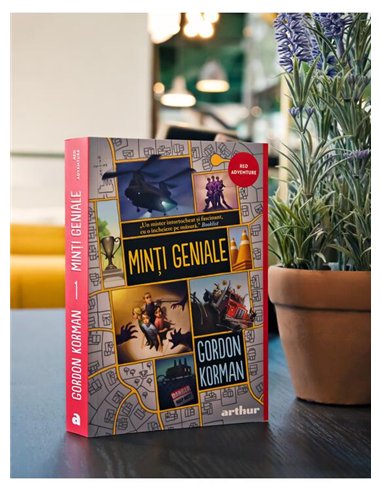 Minti geniale Vol 1 - Gordon Korman | Arthur [necartonata]